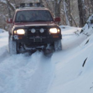 SNOW WHEELING AT 5,000 FEET!!!!!!!!